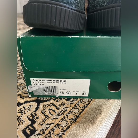 Brand New In Box Never Worn Women’s Puma Suede Platform Elemental Size 8 - Picture 6 of 7